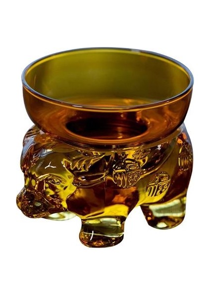 Cam Çay Süzgeci El Yapımı Çay Filtresi Çay Töreni Dekorasyon El Sanatları Kahve Süt Filtresi Teaware Çay Süzgeçleri Hediye (Amber) (Yurt Dışından)