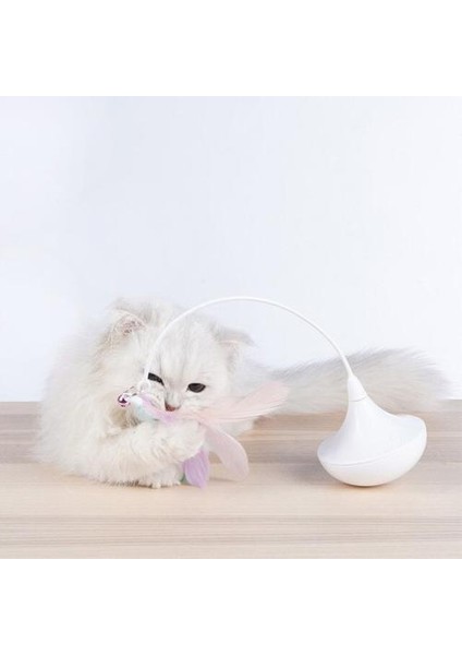 Pet Interaktif Oyuncak Kedi Sopa Tüy Oyuncak Tüyler Tease Kitten Kedi Otomatik Tüy Oyuncak Kedi Sopa Pet Malzemeleri | Kedi Oyuncakları (Yurt Dışından) fiyatları