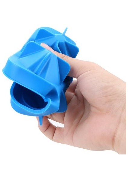 1 Adet 3D Kafatası Silikon Buz Küpü Maker Formu Için Buz Şeker Kek Pudingi Çikolata Kalıpları 4 Hücre Buz Kalıp Kare Şekil Tepsileri Kalıpları (Mavi) (Yurt Dışından)