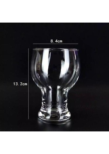 Liderlikli Cam Kişiselleştirilmiş Suyu Kupası Şekilli Bira Bardaklar Içecek Içme Kupa Kok Kupalar 420ML Ev Satış | Bira Steins (Yurt Dışından)