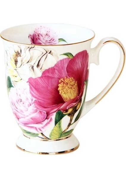 Kemik Çin Cafeteira Kahve Fincanı, Porselen Taza Seramik Kupası, Zarif Kahve Kupa Düğün Mevcut, Espresso Kupası Kraliyet | Seramik Kupası | Espresso Kupaları Kahve Fincanı (Pembe) (Yurt Dışından)