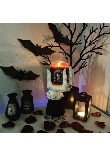 Reçine Malzeme Cadı Mumlukları Cadılar Bayramı Partisi Dekorasyon Cadılar Bayramı Temalı Bar Dekorasyon Perili Ev Süslemeleri | Buz Kovaları ve Amp;maşa (Yurt Dışından) fırsatları