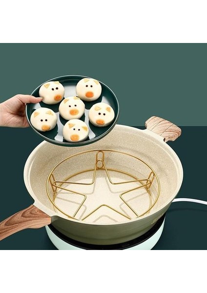 Organizatör Aksesuarları Konteyner Altın Çift Taraflar Paslanmaz Çelik Pot Pan Kapak Tutucu Buğulama Raf Mutfak Gadgets Araçları | Raflar Ve;tutucular (Yurt Dışından)