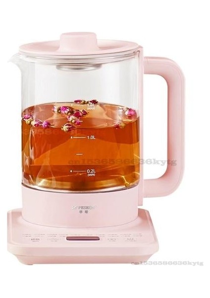 Sağlık Pot Ofis Ev Çok Fonksiyonlu Küçük Cam Elektrikli Su Isıtıcısı Entegre Isı Koruma Çiçek Çay Potu | Elektrikli Su Isıtıcılar (Yurt Dışından)