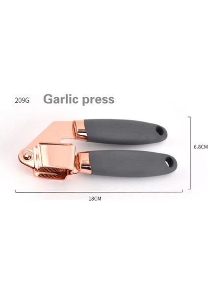 Mutfak 7 Parça Set Gül Altın Pişirme Aracı Mutfak Biblo Seti Mutfak Aletleri Aksesuarları Mutfak Gadgets Sarımsak Basın Grater | Graters (Siyah) (Yurt Dışından)