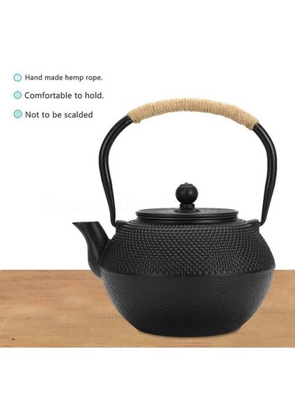 1.2l Japon Tetsubin Stil Demir Çay Potu Kettle Tetsubin Çaydanlık + Süzgeç | Çaydanlıklar (Yurt Dışından)
