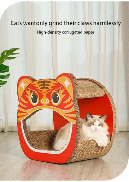 Büyük Kedi Tırmalamak Kurulu Çizik Pedi Kedi Çöp Bir Oluklu Kedi Karton Scratcher Non Shav | Mobilya ve Amp;çizikler (Yurt Dışından) fırsatları