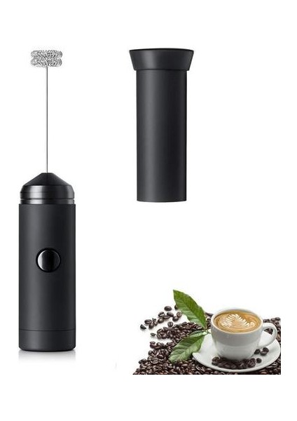 Elektrikli Süt Frother Blender El Taşınabilir Içecek Mikser Çift Katmanlı Yumurta Çırpıcı Köpük Kahve Makinesi Cappuccino Kahve Gıda | Yumurta Çırpıcı (Yurt Dışından)