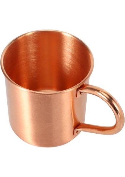 Saf Bakır Moskova Katı Kupa Katı Pürüzsüz Kokteyl Için Astar Olmadan Kahve Bira Süt Su Bardağı Ev Bar Drinkware Serin | Bira Steins (Yurt Dışından)