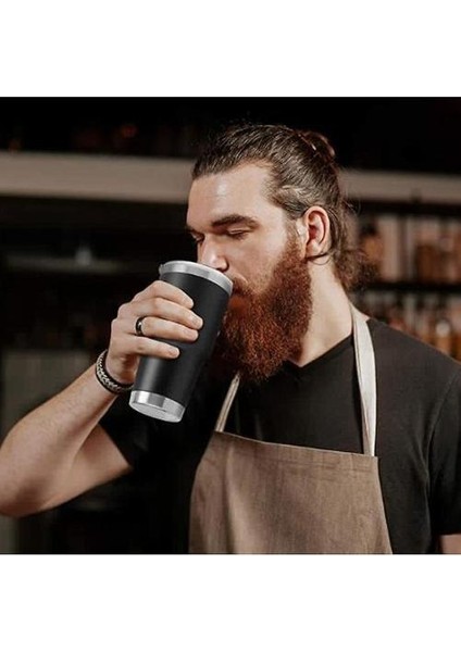30OZ Plastik Püskürtme Araba Kupa Araba Kupa Bira Kupa (Siyah) (Yurt Dışından)