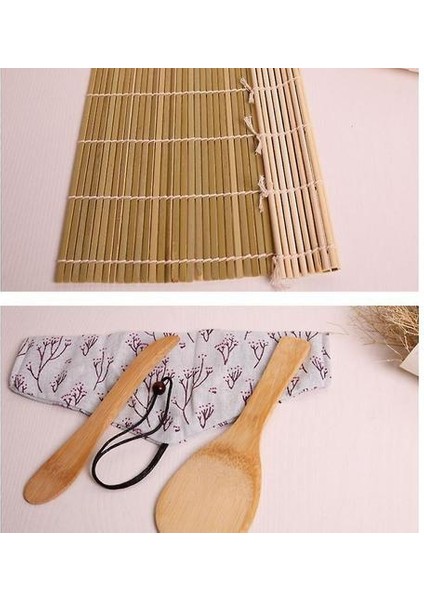 Dıy Suşi Set Mutfak Kırıcı, Suşi Perdeleri Seti, Baget, Suşi Tabağı ve Kaşık (Yurt Dışından)