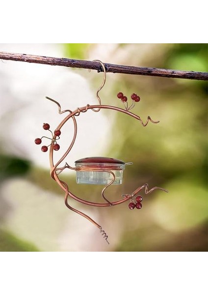 Papağan Kuş Besleyici Metal Ev Bahçe Dekor Retro Rustik Vintage Yağmur Geçirmez Rüzgar Geçirmez Asılı Besleyici Çeşitli Pet Birds Malzemeleri | Kuş Beslemesi (Yurt Dışından) fiyatları