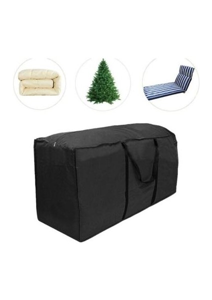 (122 * 39 * 55 Cm) Bahçe Mobilya Yastık Saklama Çantası, Su Geçirmez (Yurt Dışından)