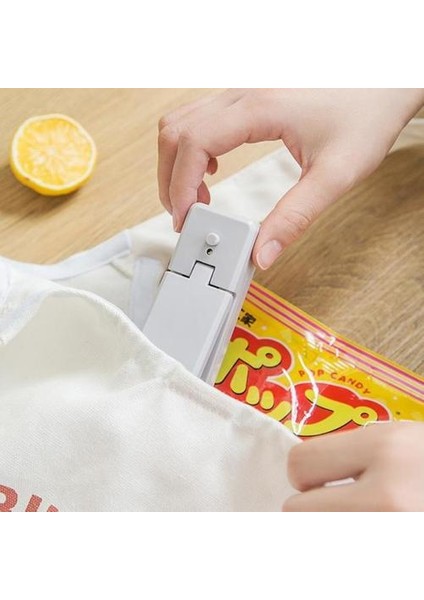 Taşınabilir Mini Gıda Çantası Mühürleyen USB Şarj Gıda Çantası Mühürleyen Ev Yapıştırma Makinesi Plastik Depolama Mühürleme Mutfak Aksesuarları | Çanta Klipleri (Yurt Dışından) fırsatları