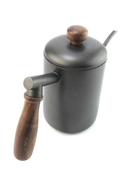 Paslanmaz Çelik Kahve Pot Mutfak Damla Su Isıtıcısı Çaydanlık El Yumruk Pot Kuğu Boyun Ince Ağız Cezve Kapağı ile | Kahve Kapları (Yurt Dışından)