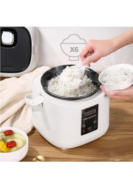 Mini Taşınabilir Pirinç Ocak 2l Akıllı Elektrikli Ocaklar Gıda Vapur Pişirme Pot Hızlı Isıtma Öğle Yemeği Kutusu 24 H Randevu | Pirinç Ocakları (Yurt Dışından) modelleri