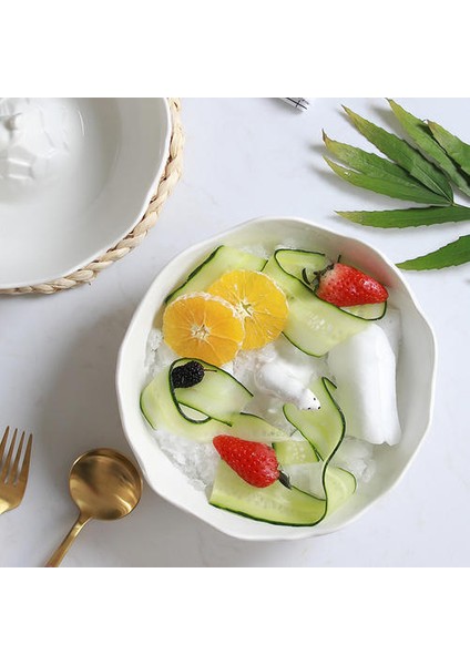 Kutup Ayısı, Seramik Meyve, Güzel Tatlı Salata Kasesi, Yaratıcı Üç Boyutlu Hayvan Aperatif, Ev Çorbası Kase | Kaseler (Yurt Dışından)