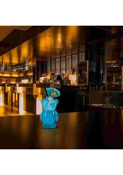 1 Adet Güzel Bear Kokteyl Cam Yaratıcı Moleküler Bar Cam Cam | (Yurt Dışından)