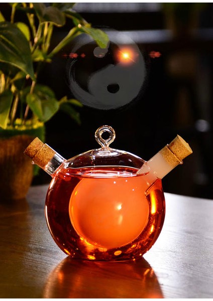 Yüksek Kapasiteli Yaratıcı Kokteyl Vodka Brendi Viski Kupası Paylaşımı Kupalar Şeffaf Çift Boru Cam Kişilik Barware Club Cup | Kokteyl Cam (Yurt Dışından)