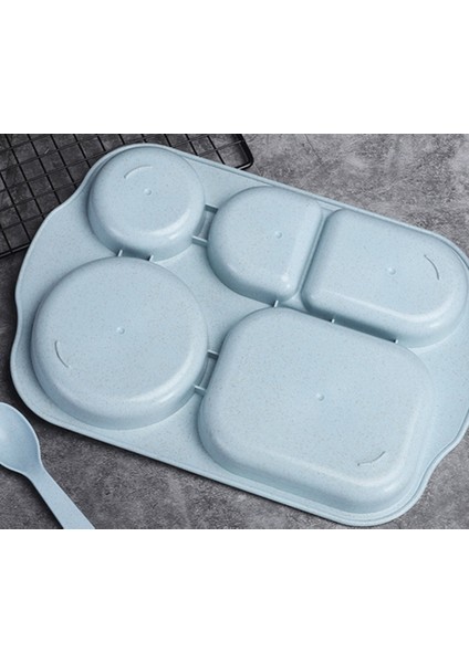 6 Adet / Takım Çocuk Bebek Sofra Seti Karikatür Tabaklar Çocuk Yemekleri Çocuk Yemek Anti Sıcak Eğitim Gıda Kase Kaşık Çatal | Bulaşıklar (Yurt Dışından) fırsatları