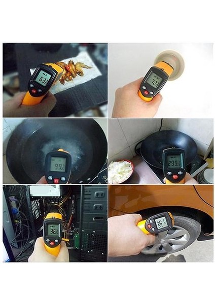GM320 Temassız Termometre Kızılötesi LCD Monitör Kızılötesi Termometre Kızılötesi Termometre Lazer Hassas Dijital (Yurt Dışından)