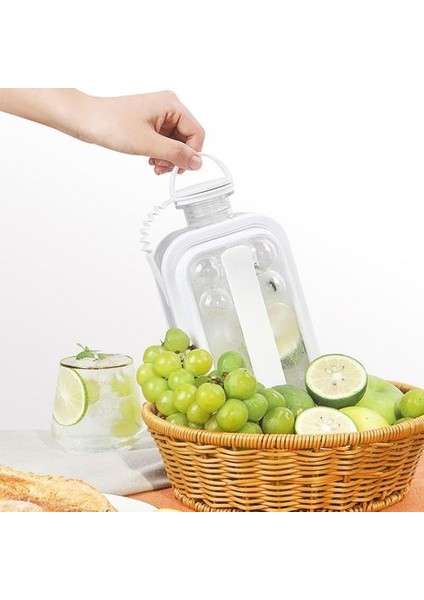 Buz Cube Maker 2 In1 Taşınabilir Buz Su Isıtıcısı Form Viski Kokteyl Dıy Yuvarlak Buz Topu Parti Buz Topu Makinesi Buz Kalıp | (Yurt Dışından)