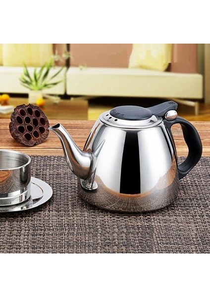 1.2l Indüksiyon Ocak Çay Potu Yaratıcı Mutfak Aletleri Paslanmaz Çelik Su Isıtıcısı Düz Dipli Kahve Su Isıtıcısı | Çaydanlıklar (Yurt Dışından) modelleri