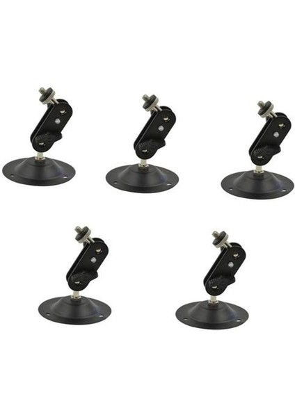 5 Adet Kamera Duvara Montaj Braketi Siyah Hoparlör Braketleri Projektör Standı | Projektör Braketleri (Yurt Dışından)
