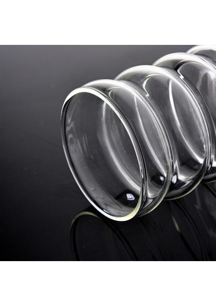 Yaratıcı Dalga Şekli Isıya Dayanıklı Cam Bardak Su Şişesi Bira Drinkware Çay Kupa Kahve Suyu Süt Çay Ev Cafe Drinkware Hediye | Bira Steins (Şeffaf) (Yurt Dışından)