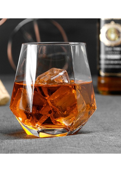 2 Adet 330 ml Kristal Cam Viski Eski Moda Gözlük Kaya, Scotch, Bourbon, Likör Için Kalın Ağırlıklı Alt ile Gözlük | Eski Moda Cam (Yurt Dışından)