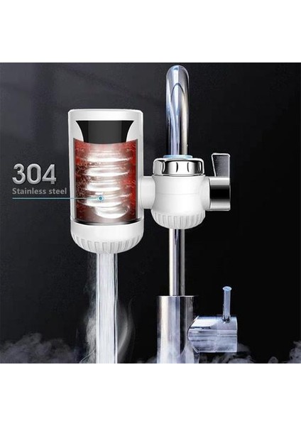 Mutfak Aletleri Anında Tankless Elektrikli Su Musluk Mutfak Anında Isıtma Dokunun Su Isıtma Anlık Su Isıtıcı | Havzası Muslukları (Yurt Dışından)