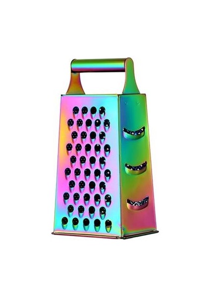 4 Taraf Sarımsak Soyucu Patates Sebze Dilimleme Bıçağı Zencefil Kavun Çok Fonksiyonlu Salatalık Dilimleme Paslanmaz Çelik Soyucu Kutusu | Graters (Renkli) (Yurt Dışından)