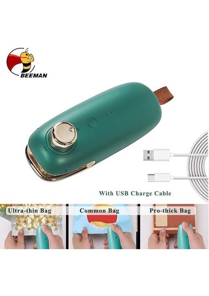 Taşınabilir Mini Mühürleyen Vakum Sızdırmazlık Makinesi El Isı Mühürleyen Mutfak Paketleme Makinesi Için Chip Çanta Plastik Gıda Saklama Torbaları | Çanta Klipleri (Yurt Dışından) fiyatları
