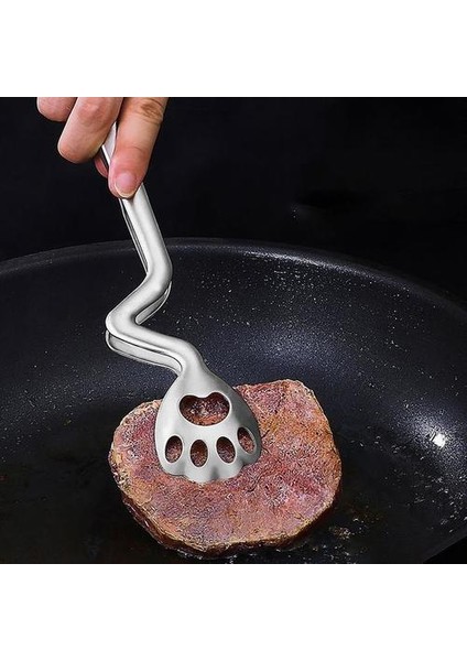 Gıda Maşası Paslanmaz Çelik Kilitleme Kedi Paw Yapışmaz Et Salata Ekmek Barbekü Mutfak Aksesuarları Için Maşa Turları | Maşa (Yurt Dışından) modelleri