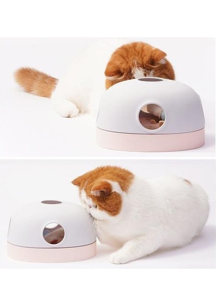 Çok Kullanımlı Pet Kedi Oyuncak Parça Topu Tünel Kediler Için Interaktif Oyuncaklar Yavru Oyunlar Için Zeka Eğlence Üçlü Bulmaca Oyuncak | Kedi Oyuncakları (Pembe) (Yurt Dışından) modelleri