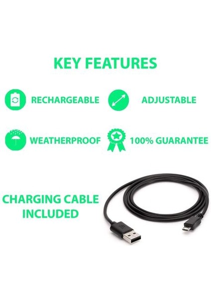 Süper Parlak USB Şarj Edilebilir LED Köpek Güvenliği Yaka - Büyük Görünürlük ve Amp; Amp;geliştirilmiş Güvenlik - 4 Renk, 3 Boyut (Yeşil, Büyük) (Yurt Dışından)