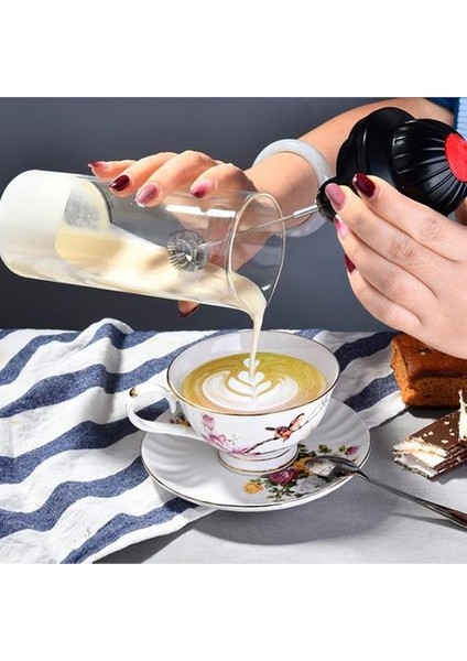 Elektrikli Süt Kolay Frother, Capuccino, Frappe, Matcha, Hot Chocolate, Vb Için Kahve Mini Köpükleyici Için Çırpma Makinesi Karıştırıcı | Sütlüler (Yurt Dışından)