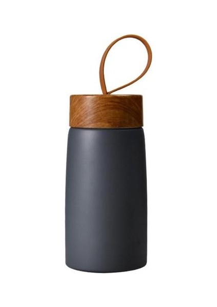 Yalıtımlı Kahve Kupa 304 Paslanmaz Çelik Tumbler Su Termos Vakum Şişesi Mini Su Şişesi Taşınabilir Seyahat Kupa Termal Kupası | Vakum Şişeleri ve Amp;termoslar (Mavi) (Yurt Dışından)