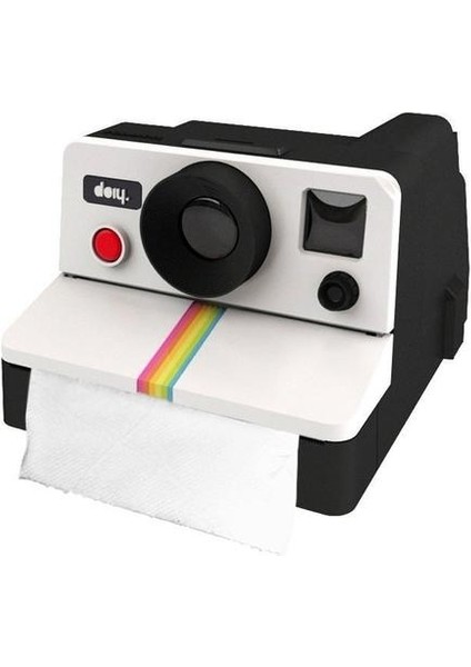 Yaratıcı Doku Kutusu Retro Polaroid Kamera Şekli Inspired Doku Kutuları Tuvalet Rulo Kağıt Tutucu Kutusu Banyo Retro Dekor | Doku Kutuları (Yurt Dışından)