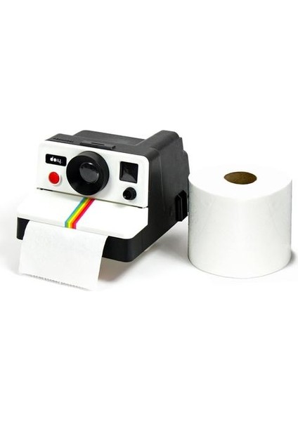 Yaratıcı Doku Kutusu Retro Polaroid Kamera Şekli Inspired Doku Kutuları Tuvalet Rulo Kağıt Tutucu Kutusu Banyo Retro Dekor | Doku Kutuları (Yurt Dışından)