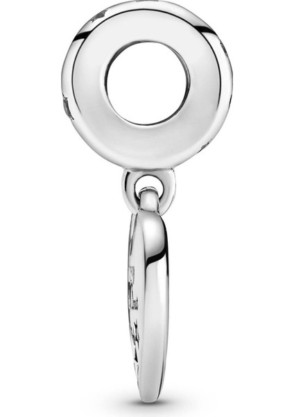 You Did İt Yazılı Yıldız Detay Sallantılı Kalp Gümüş Charm NUR-BL00133 modelleri