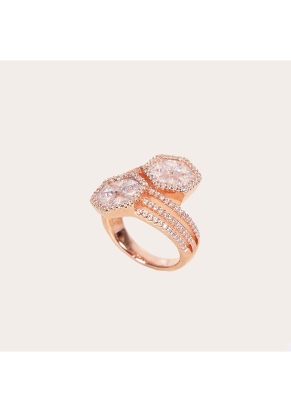 Tasarım Gümüş Yüzük NUR-YZ00440