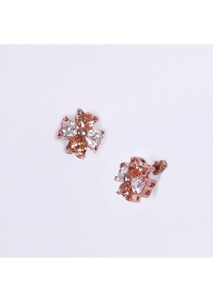 Yonca Model Gümüş Küpe NUR-KP00188