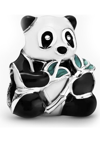Panda Gümüş Charm NUR-BL01205