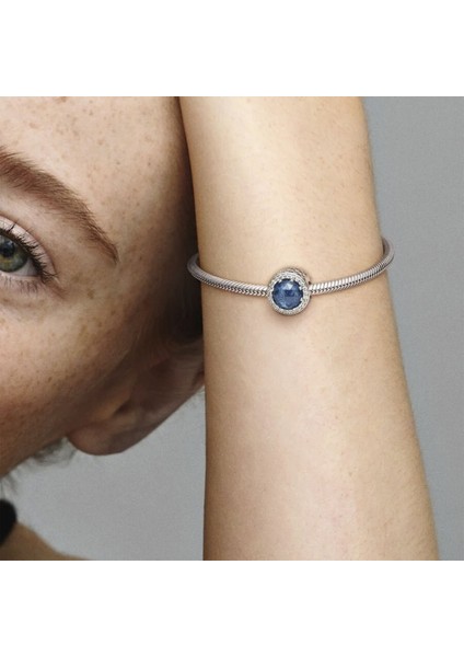 Ay Işığı Mavisi Gümüş Charm NUR-BL01131 modelleri
