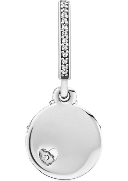 You Melt My Işıltılı Gümüş Charm NUR-BL01741 fiyatları