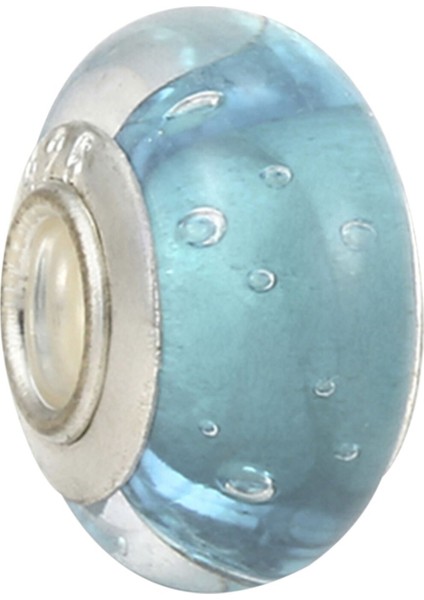 Murano Taşlı Gümüş Charm NUR-BL01792