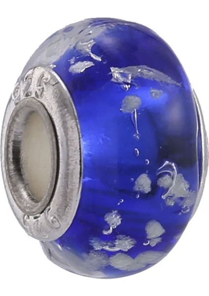 Murano Taşlı Gümüş Charm NUR-BL01788