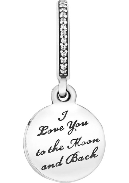 Ay Yıldız Sallantılı Gümüş Charm NUR-BL10040 fiyatları