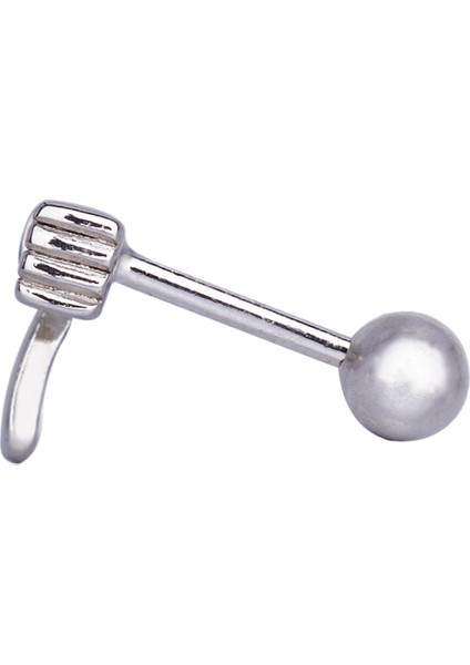 Kurdele Tragus Gümüş Küpe NUR-KP00088